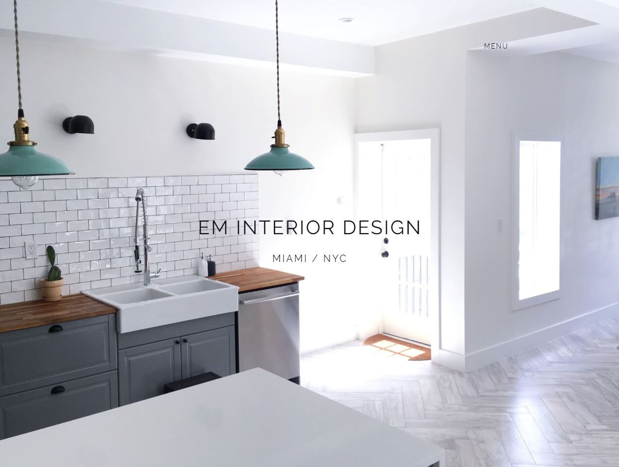 EM Interior Design home page